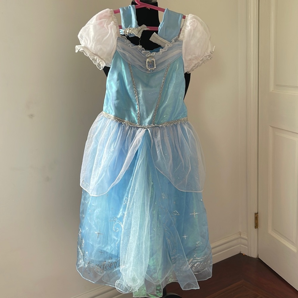 DISNEY STORE Cinderella Deluxe Costume Size 9-10 . Princess Disney #Cinderella